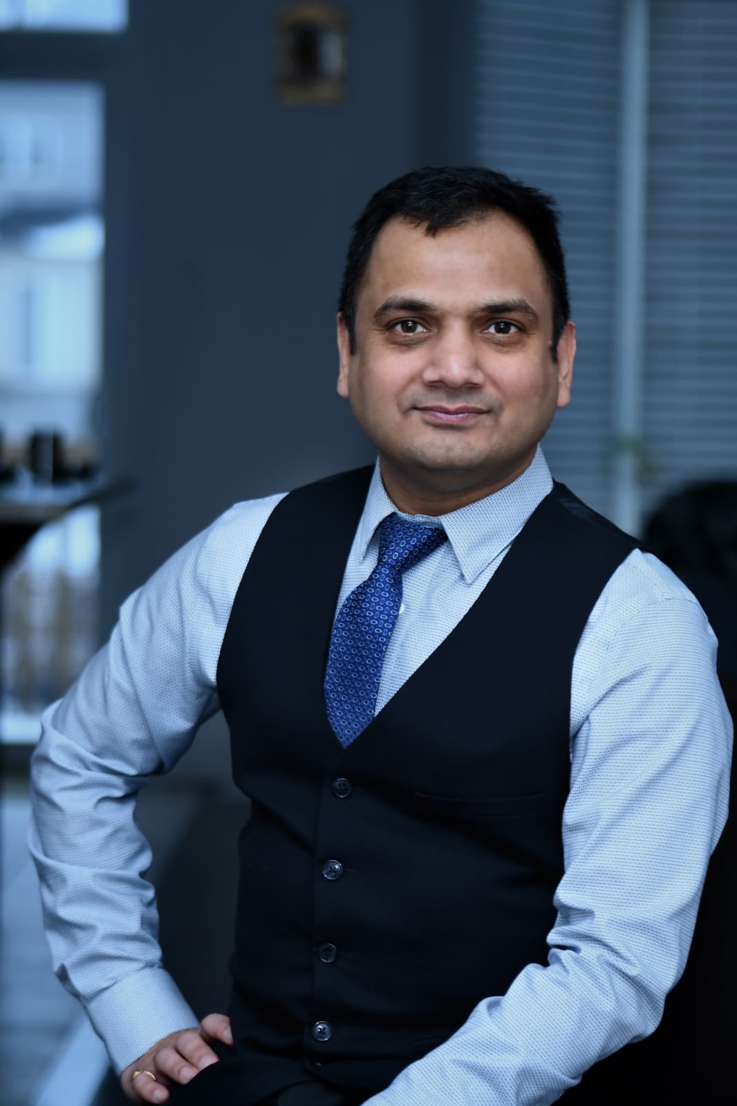 Portrait of Yatin Ramanlal Patel
